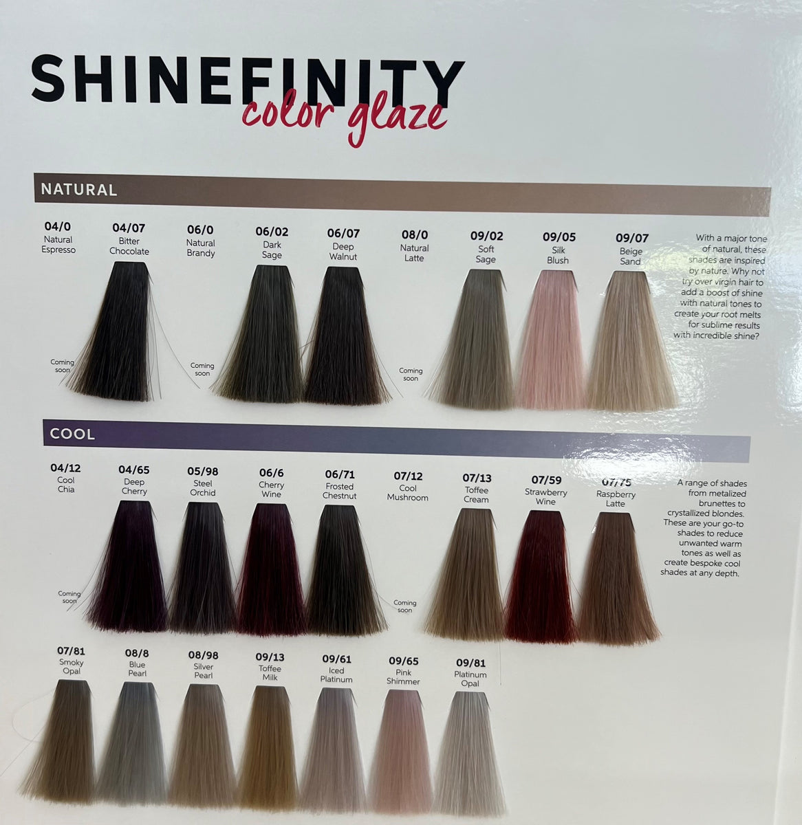 Wella Shinefinity color glaze 60ml – Peachers Salon Supplies